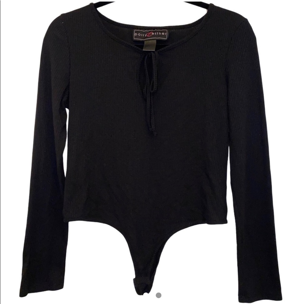 Black Keyhole Bodysuit